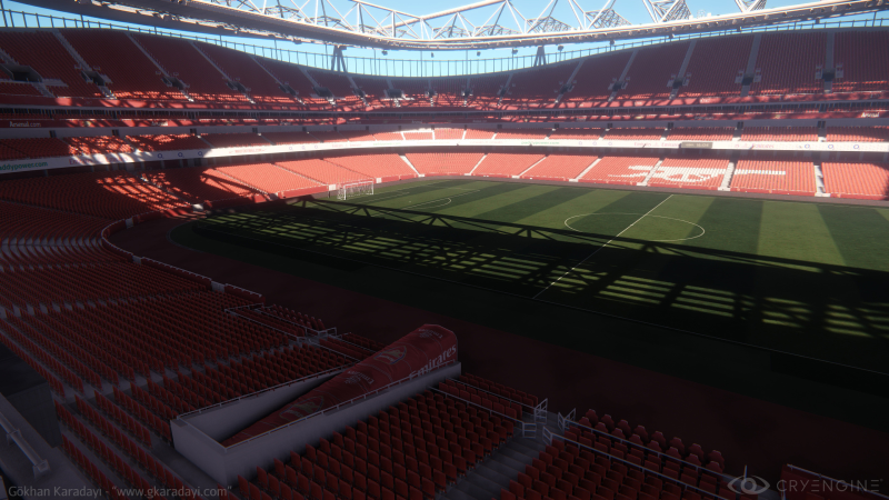 Illustration for article titled Real-Life Football Stadium Looks Glorious in CryEngine